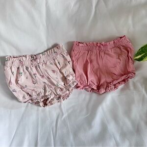 H&M Baby girl bloomers (2pcs)  9-12M